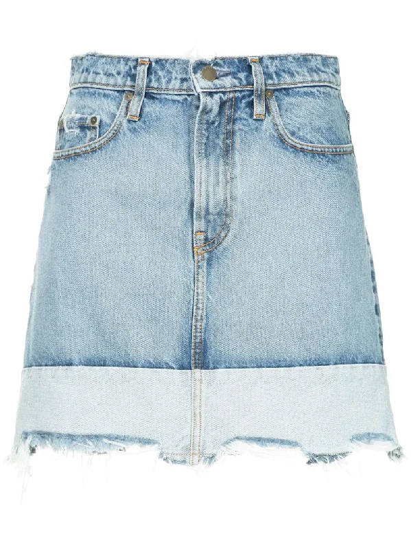 Reverse Skirt Insideout modal blend skirt