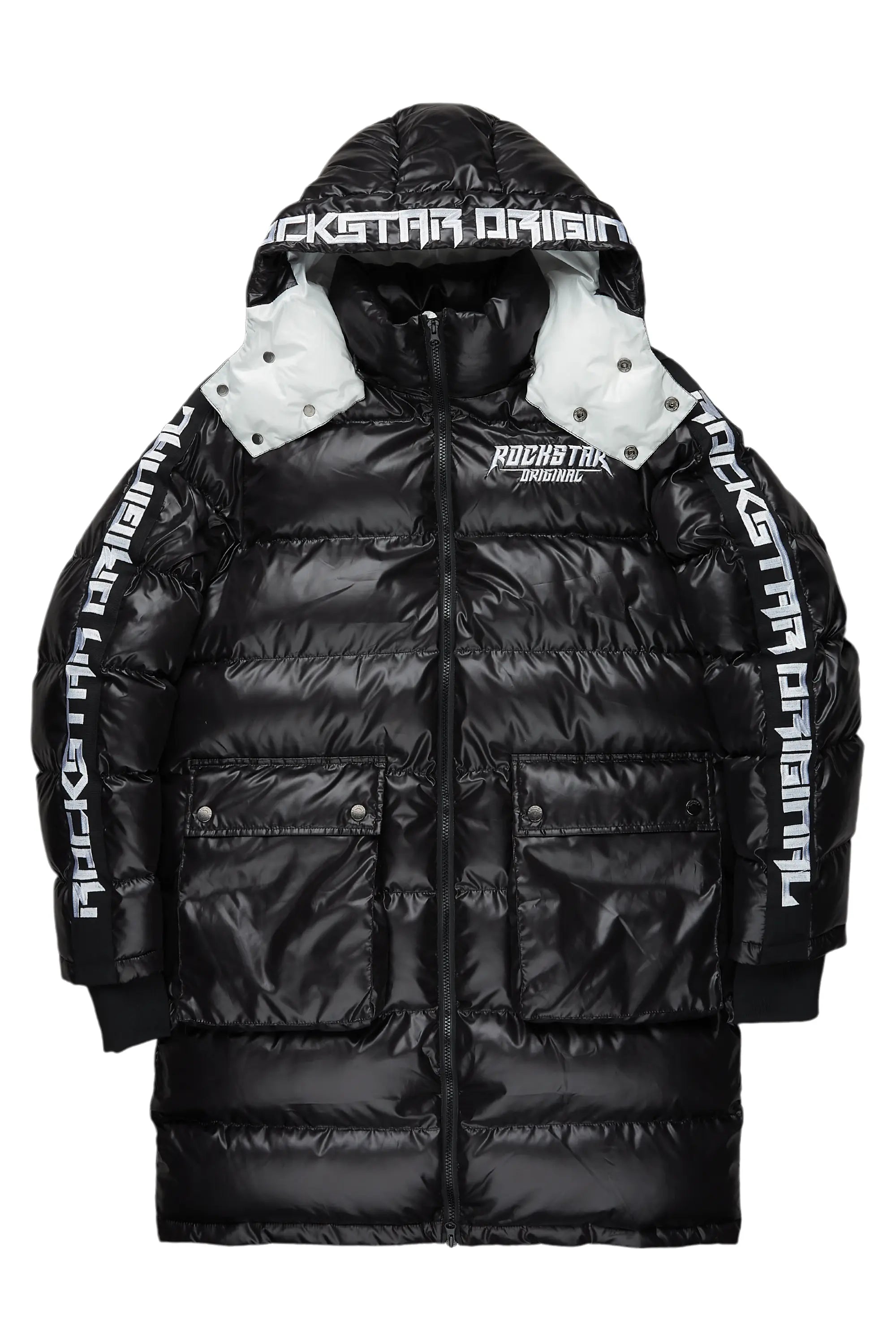 Nikita 2.0 Black Puffer Jacket Trench Coat Raincoat Waterproof Jacket