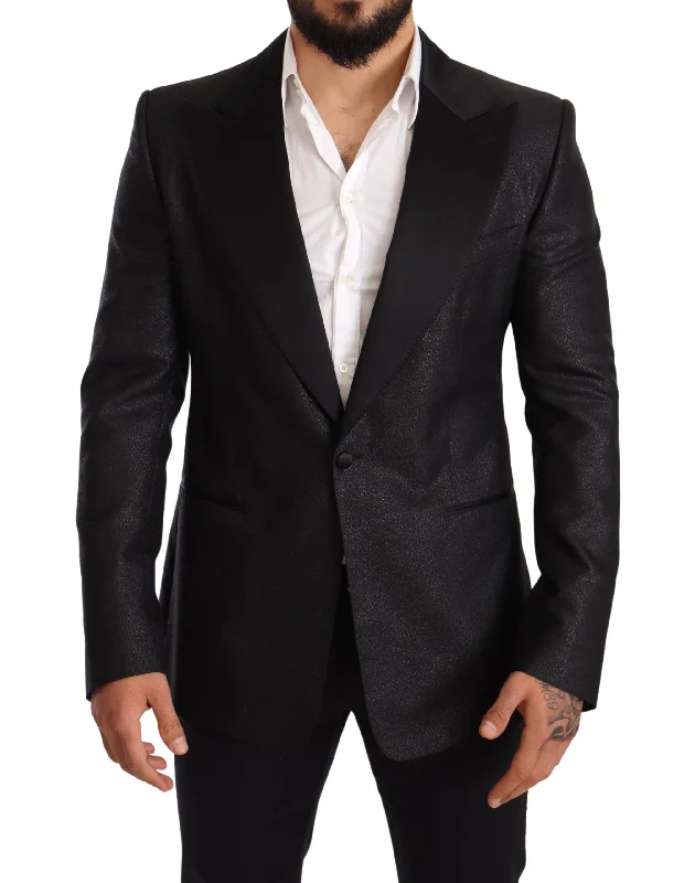 Elegant Black Metallic Slim Fit Blazer Jacket Rayon Jacket Velvet Jacket Corduroy Jacket Elegant Black Metallic Slim Fit Blazer Jacket Rayon Jacket Velvet Jacket Corduroy Jacket