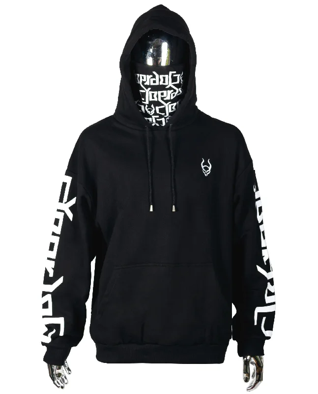 MASK HOODIE AMBIGRAM Oversized Hoodie Comfort Casual