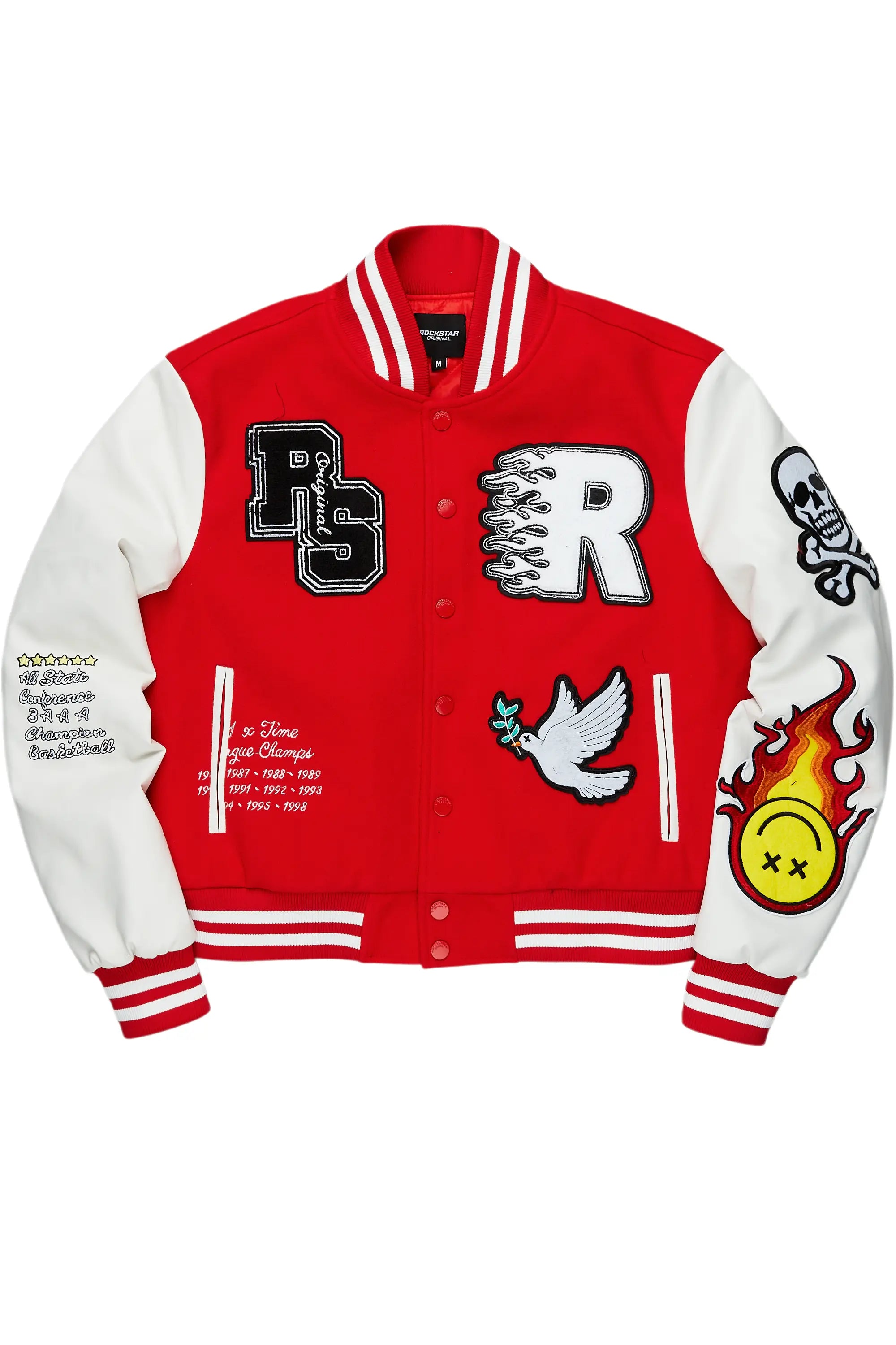 Aniya Red Oversized Varsity Jacket Faux Fur Jacket Real Fur Jacket Shearling Jacket Aniya Red Oversized Varsity Jacket Faux Fur Jacket Real Fur Jacket Shearling Jacket