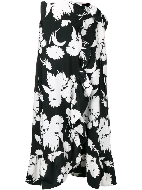 Alameda scuba skirt chiffon skirt floaty