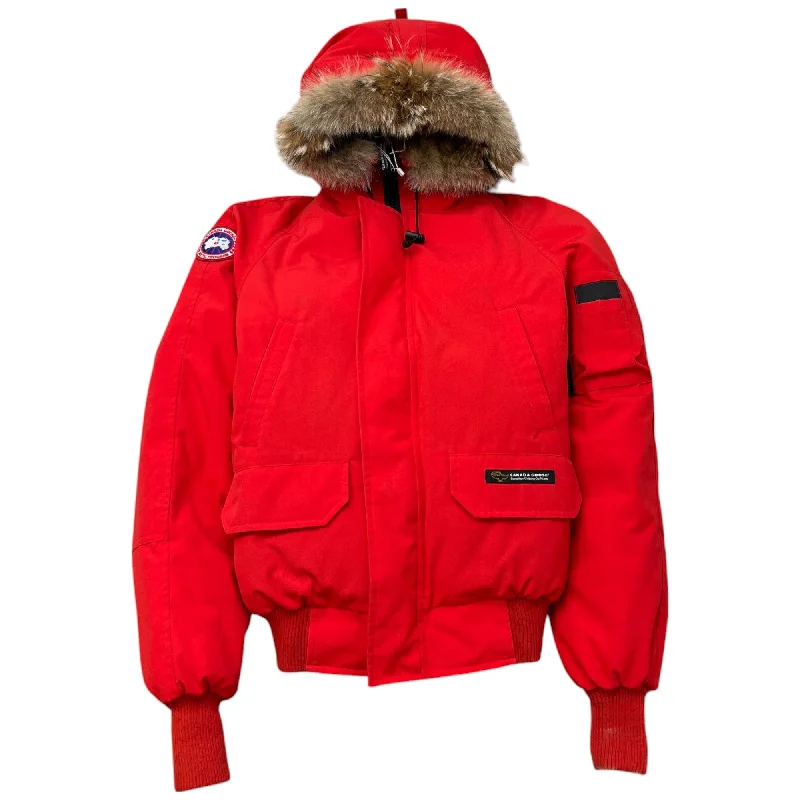 Women's Chilliwack Bomber Down Jacket Red Size XXS Jacket Blazer Coat