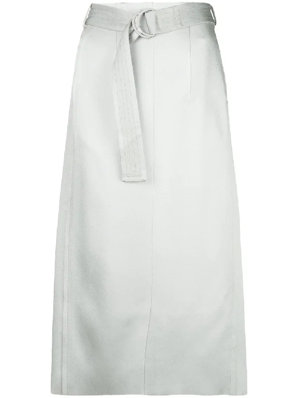 Byron belted midi skirt athletic skirt fit