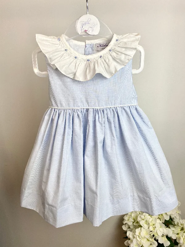 Kidiwi Girl's Pale Blue Dress Tunics Trousers formal