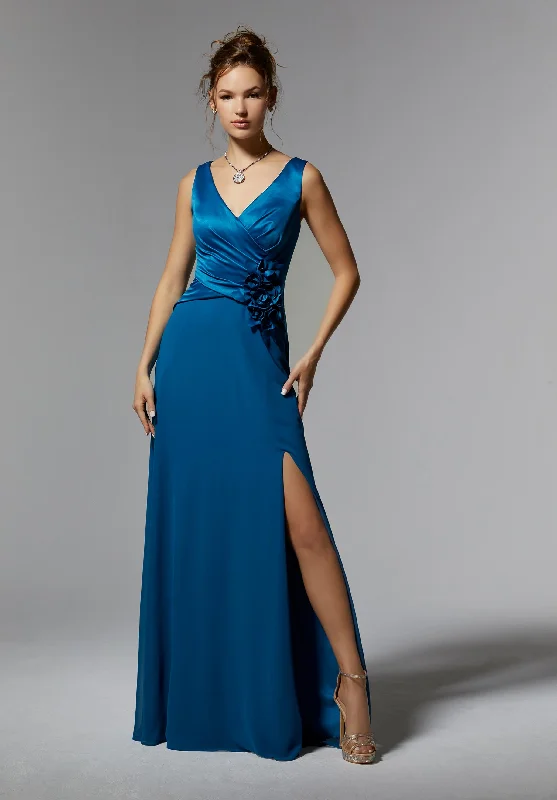 MGNY - 72903 - Cheron's Bridal, Mother/Party Dress Glittery Long Formal