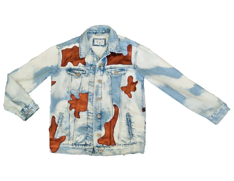 Squiggle Jacket Tiered Jacket Buttoned Jacket Zippered Jacket