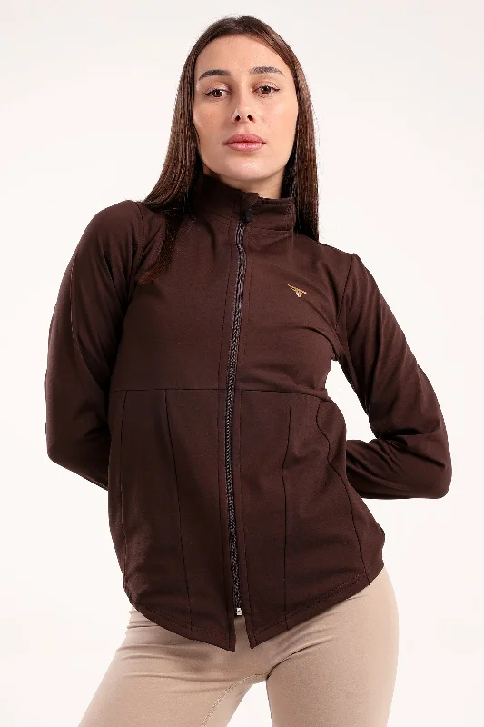 Contour Tight Jacket (40128) - Fit Freak Denim Fabric Leather Fabric Suede Fabric