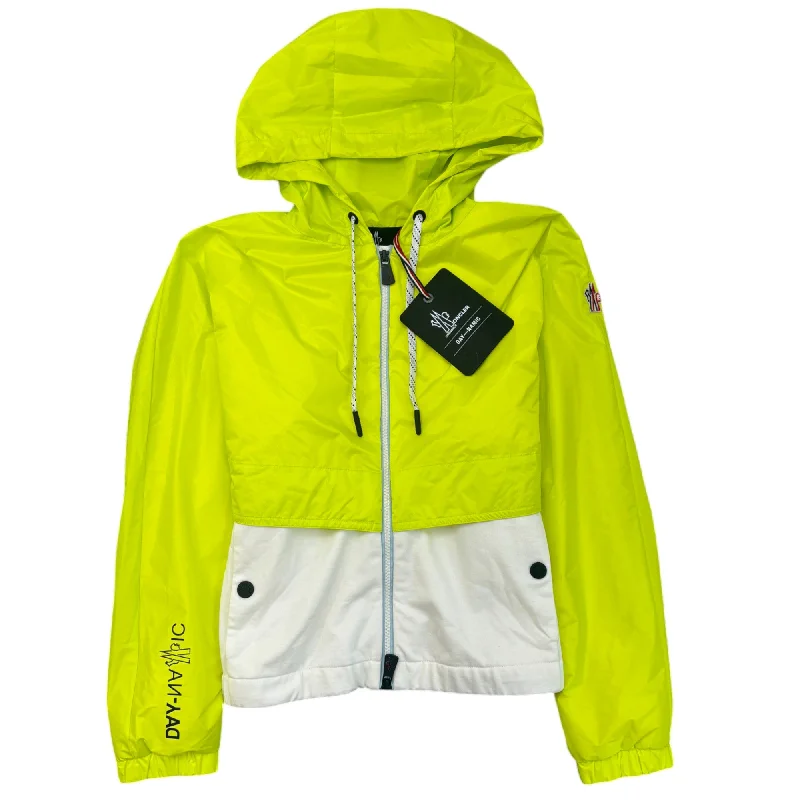Women's Maglia Day-Namic Two-Tone Jacket Yellow Size XS Cardigan Sweater Pullover