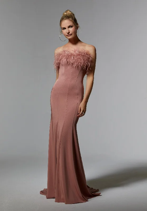 MGNY - 72923 - Cheron's Bridal, Mother/Party Dress Crew Neckline Sporty
