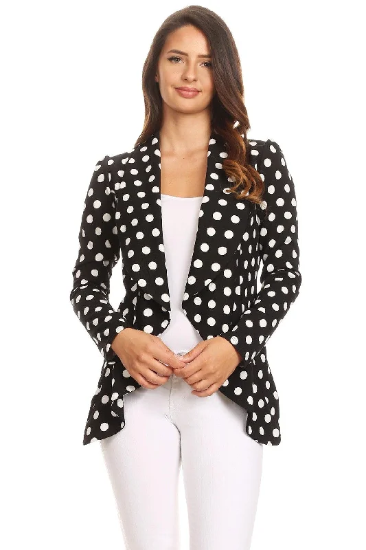 Medium Polka Black