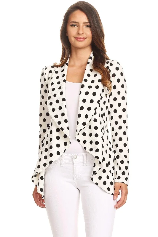 Medium Polka White