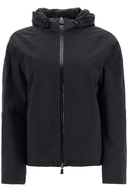 Short Black Waterproof Polyamide Jacket With Hood And Zip - Black Corduroy Jacket Velvet Jacket Brocade Jacket Short Black Waterproof Polyamide Jacket With Hood And Zip - Black Corduroy Jacket Velvet Jacket Brocade Jacket