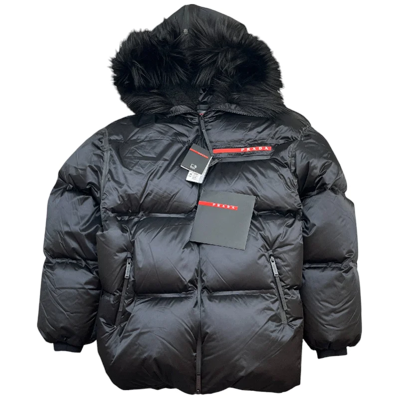 Women's Technical Re-Nylon Down Jacket Black Size M Plaid Jacket Tartan Jacket Houndstooth Jacket Women's Technical Re-Nylon Down Jacket Black Size M Plaid Jacket Tartan Jacket Houndstooth Jacket