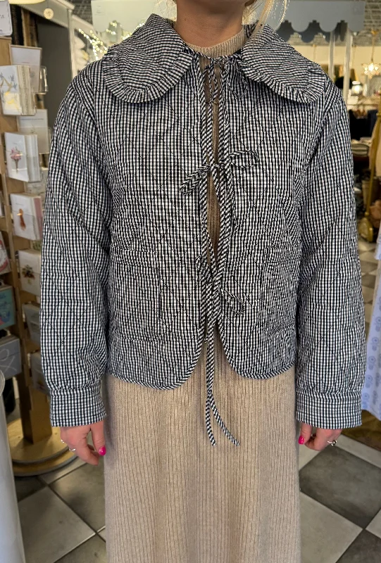 Quilted Plaid Jacket Rayon Jacket Velvet Jacket Corduroy Jacket