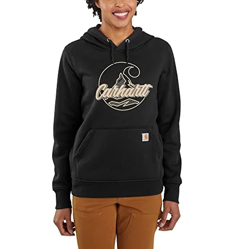 Carhartt Women's Relaxed Fit Midweight Logo Graphic Sweatshirt Hoodie with Drop Shoulder Relaxed Streetwear Carhartt Women's Relaxed Fit Midweight Logo Graphic Sweatshirt Hoodie with Drop Shoulder Relaxed Streetwear