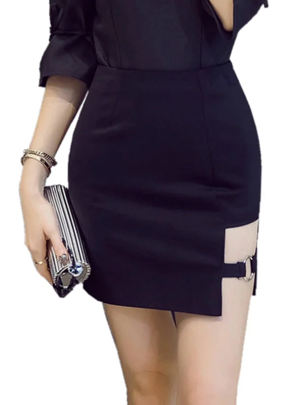 High Waist Skirts Women's Faldas Cortas Saia Tight Sexy Mini Skirt velvet skirt plush