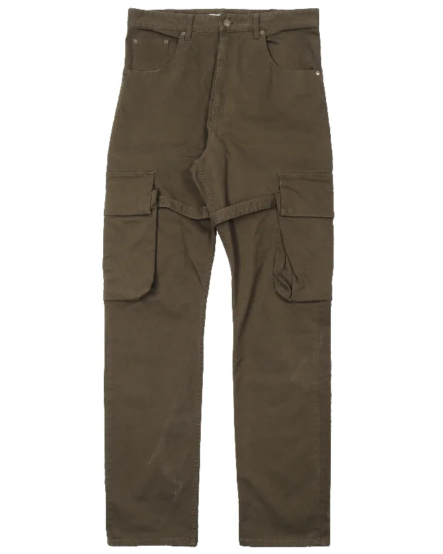 Cargo Pants Classic Pleated Pants