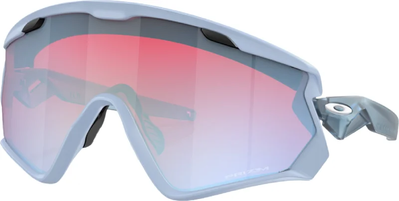 Wind Jacket 2.0 Sunglasses - Matte Translucent Stonewash - Prizm Sapphire Lens|-|Lunettes de soleil Wind Jacket 2.0 - Matte Translucent Stonewash - Lentille Prizm Snow Sapphire Insulated Jacket Fitted Jacket Loose Jacket