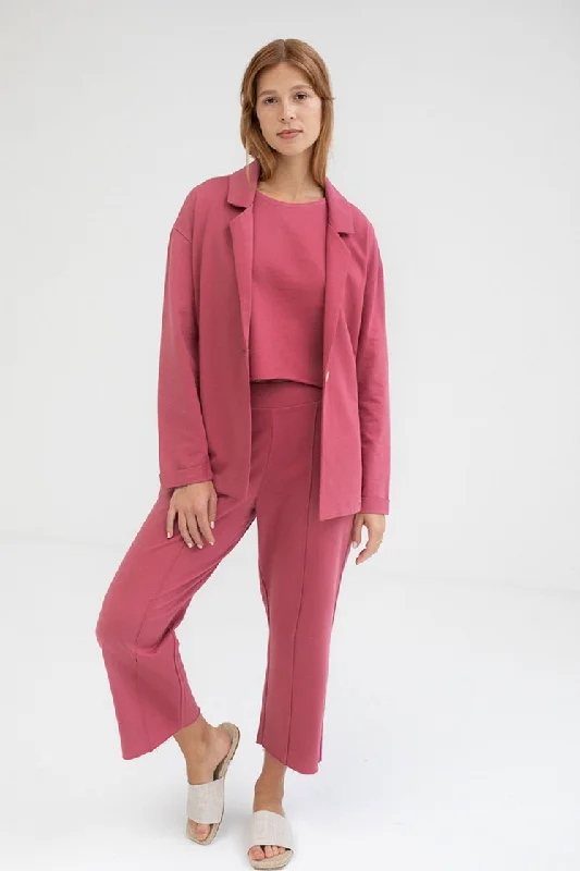 Mus & Bombon Murwa Raspberry Pants Relaxed Lounge Trousers