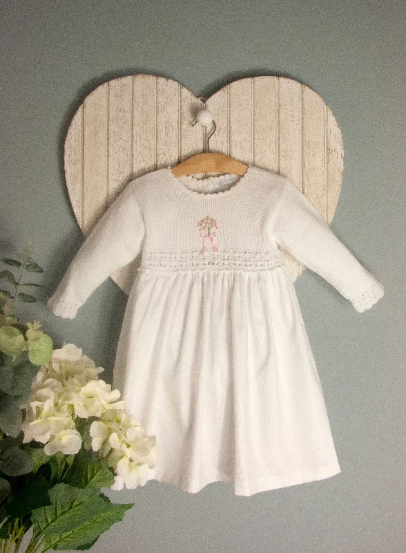 Mini-La-Mode - Daphne Crochet Dress Tunics Winter warm