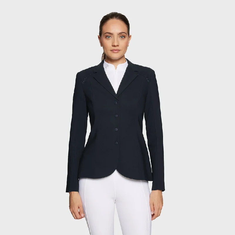 Samshield Olympe Crystal Jacket - FW24 Boat Neck Shawl Collar Notched Collar