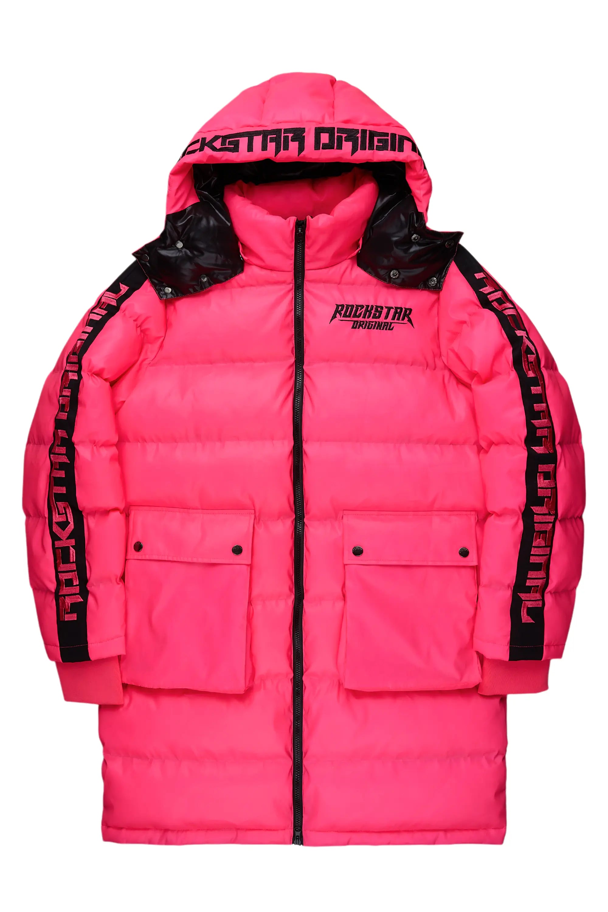 Nikita 2.0 Reflective Pink Puffer Jacket Anorak Shell Jacket Lightweight Jacket