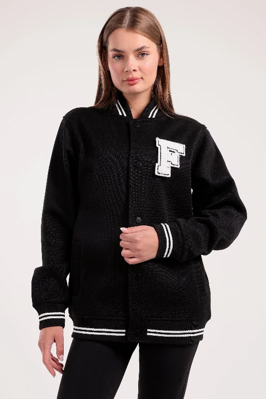 Power Varsity Jacket (40364) - Fit Freak Nylon Fabric Polyester Fabric Spandex Fabric Power Varsity Jacket (40364) - Fit Freak Nylon Fabric Polyester Fabric Spandex Fabric