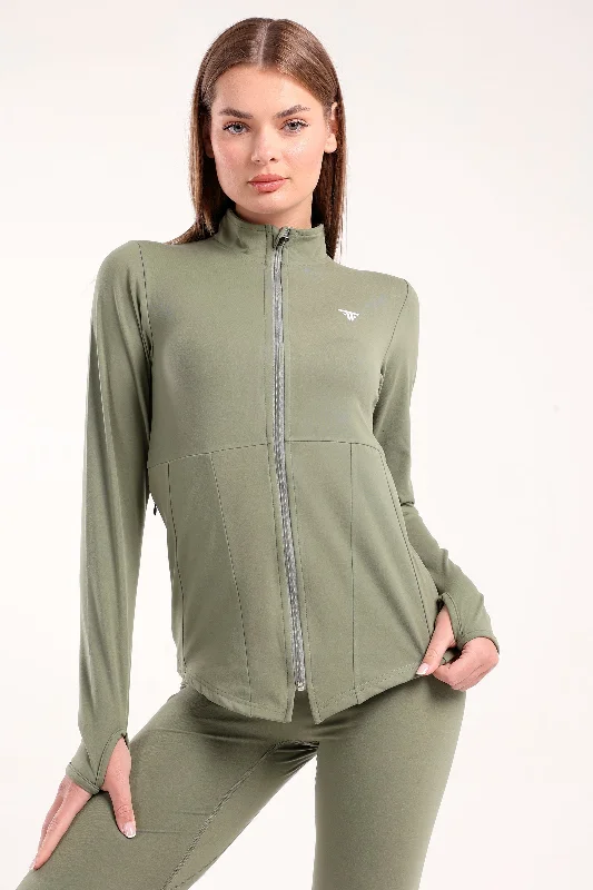 Contour Tight Jacket (40123) - Fit Freak Wool Fabric Cashmere Fabric Tweed Fabric