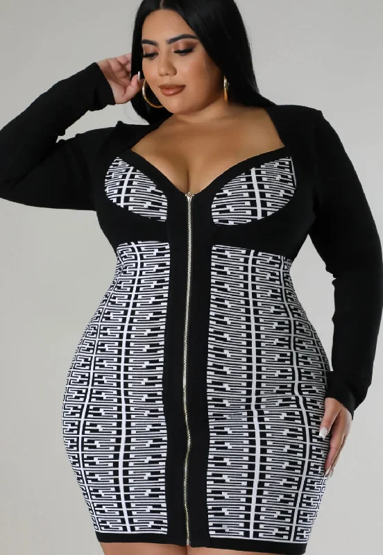 Ready to mingle bodycom dress Tunics Practical easy-care
