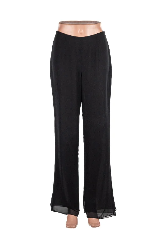 No Brand Pants Elegant Silk Pants