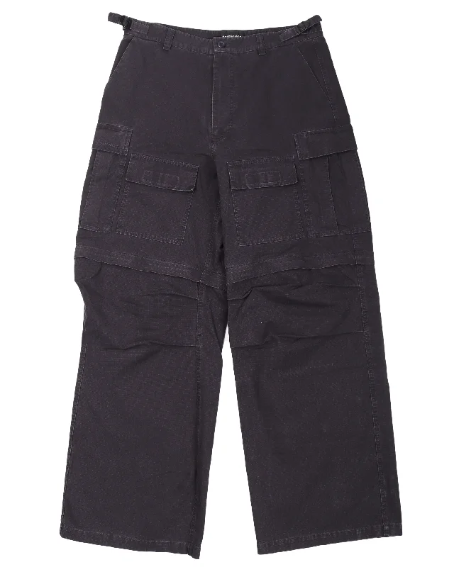 Baggy Cargo Pants Casual Drawstring Pants