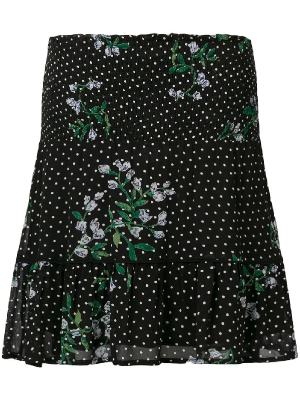 Rometty georgette mini skirt chiffon skirt lightweight