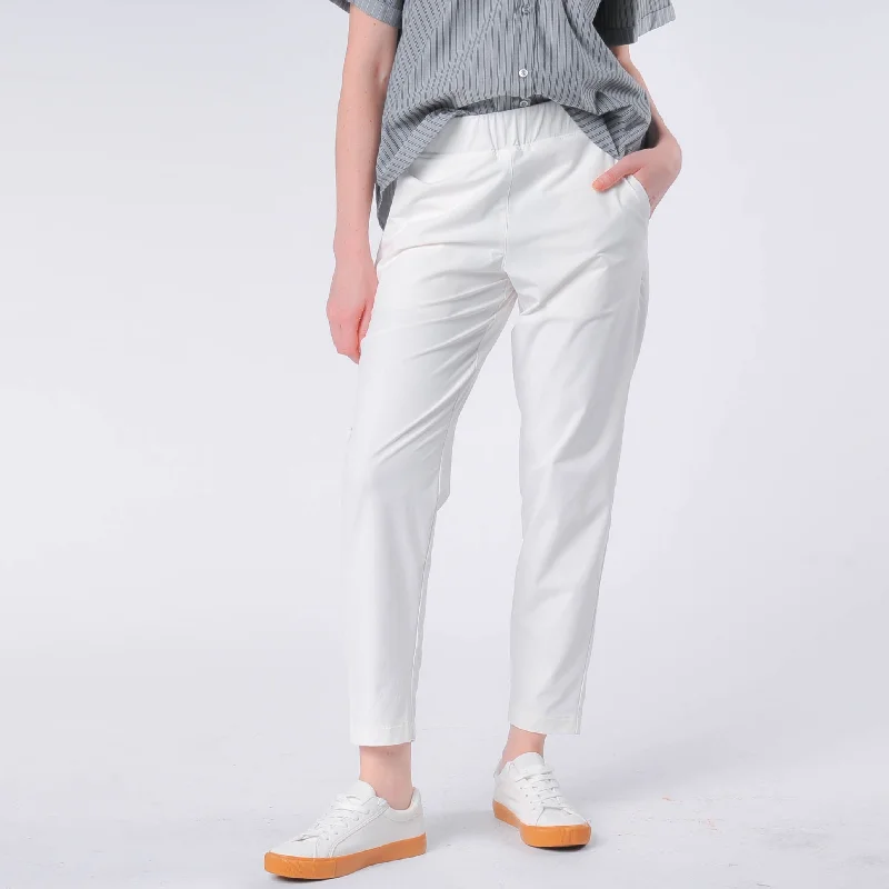 William Pull-up Pants Chic Wool Trousers