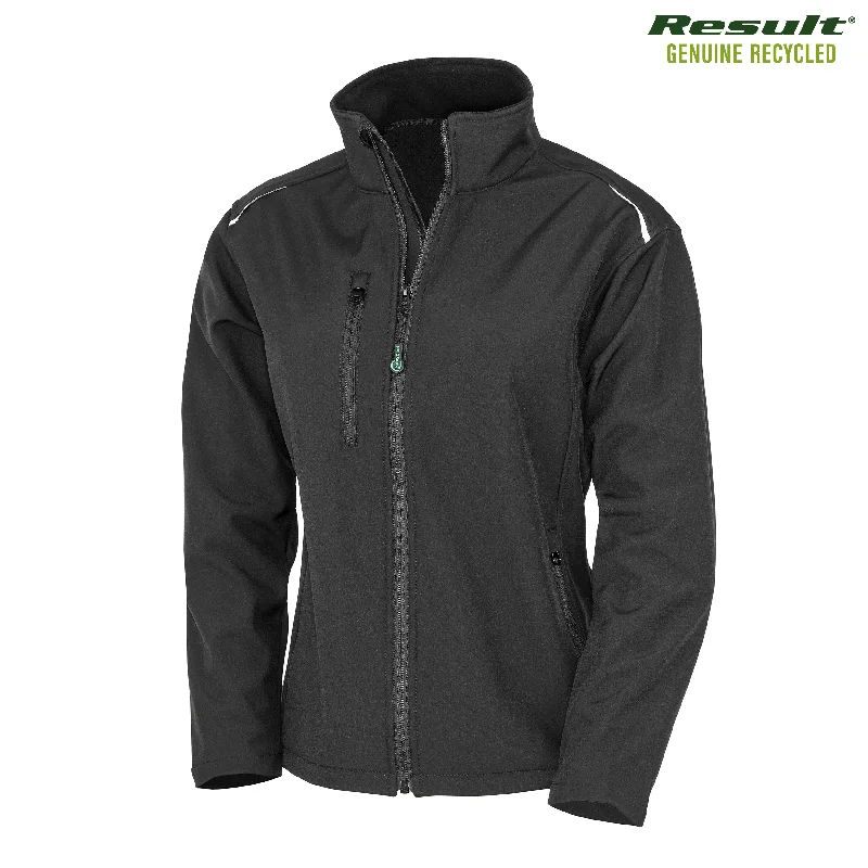 R900F Result Ladies' Printable <b>Recycled</b> 3-Layer Softshell Jacket Fitted Jacket Loose Jacket Oversized Jacket R900F Result Ladies' Printable <b>Recycled</b> 3-Layer Softshell Jacket Fitted Jacket Loose Jacket Oversized Jacket