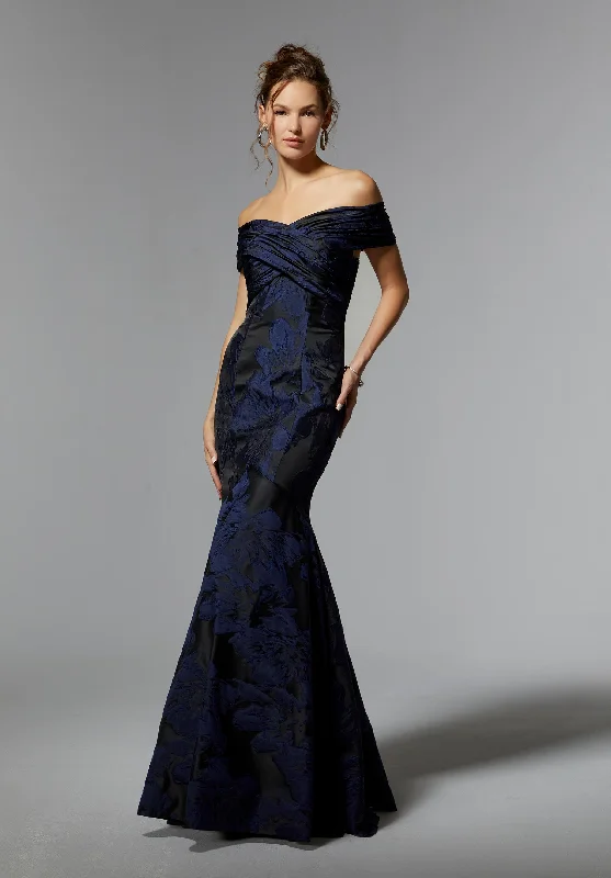 MGNY - 72924 - Cheron's Bridal, Mother/Party Dress Crew Neckline Casual