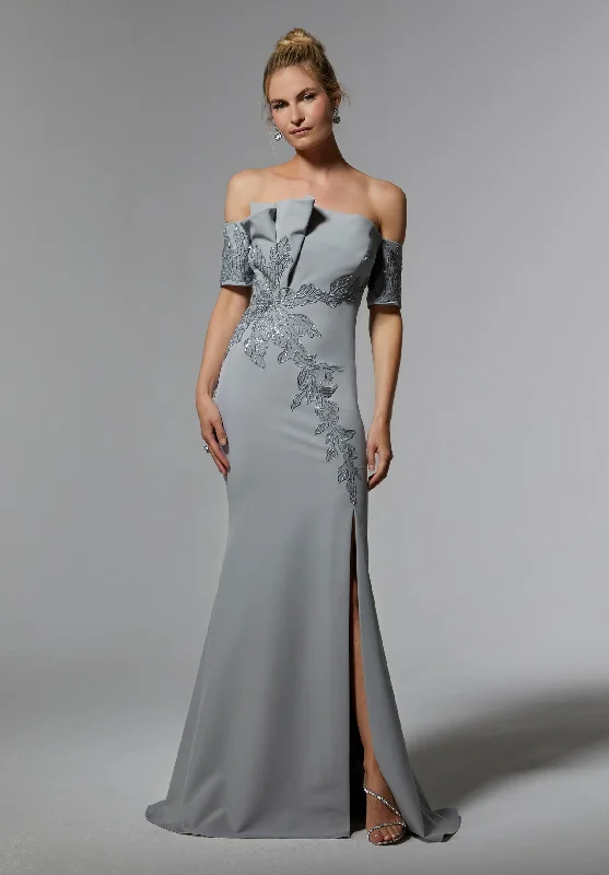 MGNY - 72919 - Cheron's Bridal, Mother/Party Dress Boatneck Modish Everyday