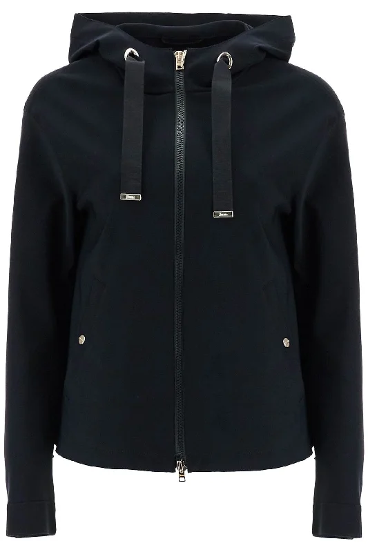 First-act Short Black Jacket With Hood - Black Chenille Fabric Brocade Fabric Lace Fabric First-act Short Black Jacket With Hood - Black Chenille Fabric Brocade Fabric Lace Fabric
