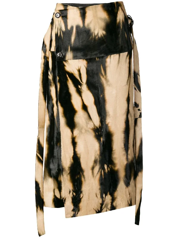 tie-dye wrap skirt boho skirt vibe