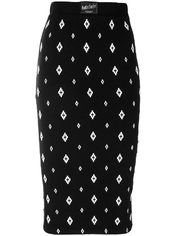 Cross skirt cashmere skirt soft