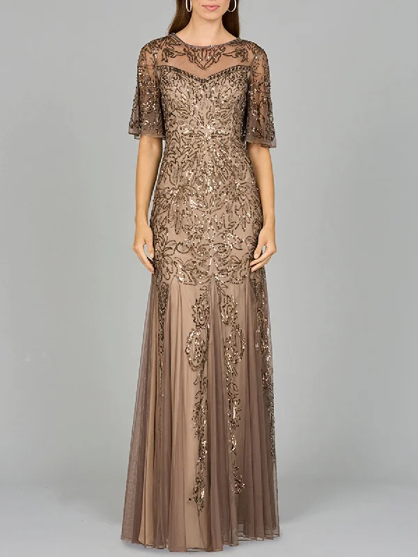 Lara Dresses 29092 Long Evening Gown Beaded Formal Dress