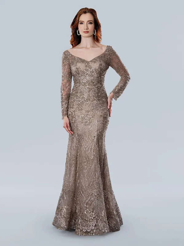 Stella Couture 25332 Long Formal Fitted Mermaid Mother of the Bride Dress