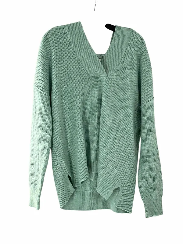 Aerie Size SP Teal NWT Sweater Velvet Chenille Corduroy