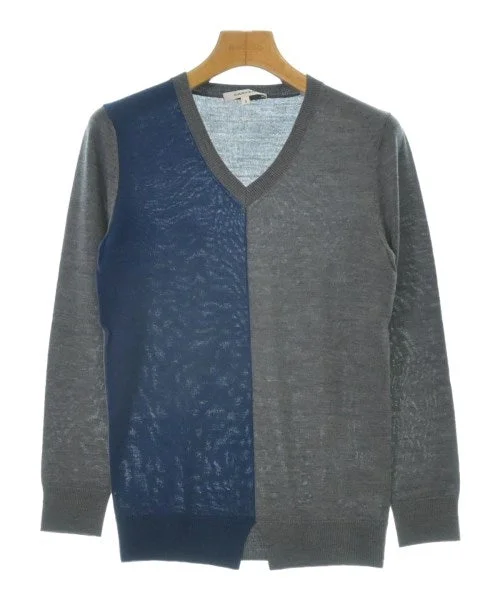 CARVEN Sweaters Solid Color Striped Floral Print