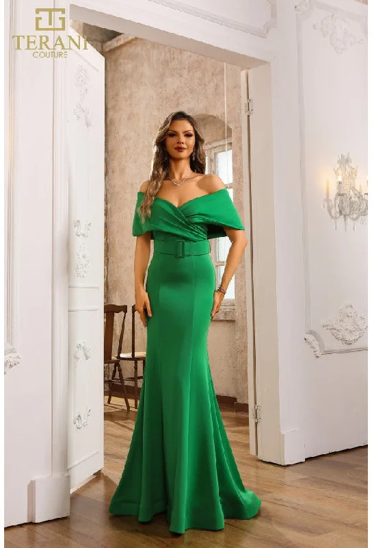 Terani Couture 251M4260 Long Fitted Evening Formal Dress