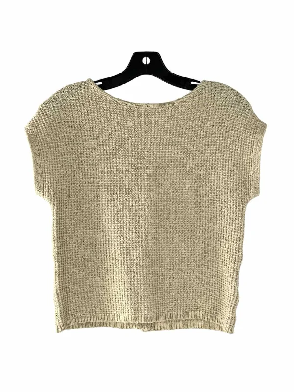 MadeWell Size S Cream Sweater Neon Metallic Matte