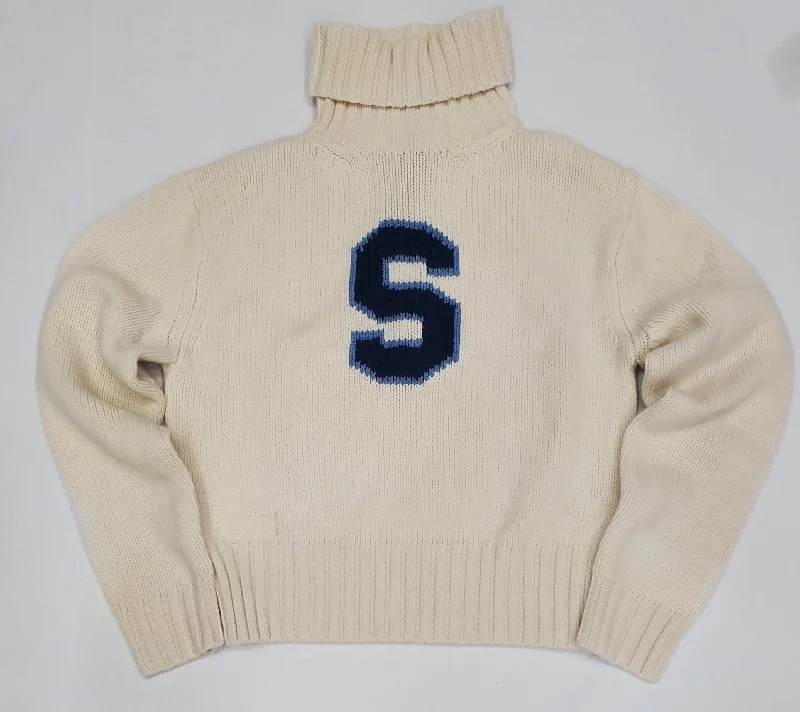 Nwt Lauren Ralph Lauren Women's Spelman Letter Collection Turtleneck Sweater Hooded Sweater Collared Sweater Shawl Collar Nwt Lauren Ralph Lauren Women's Spelman Letter Collection Turtleneck Sweater Hooded Sweater Collared Sweater Shawl Collar