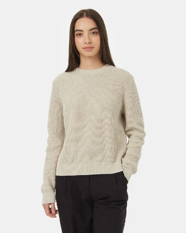 Highline Crew Sweater Rayon Fabric Velvet Fabric Corduroy Fabric
