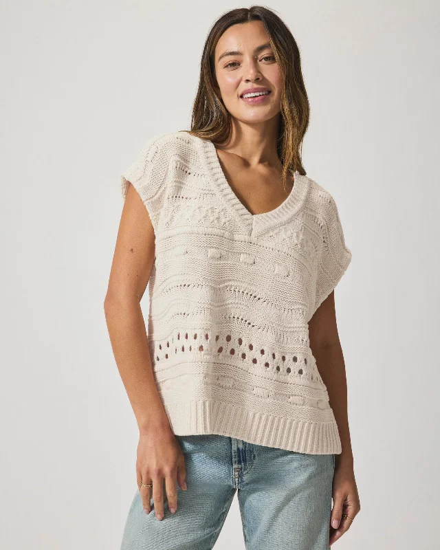 Brynna Sweater Poncho Iron Safe Non-Iron Wrinkle Free