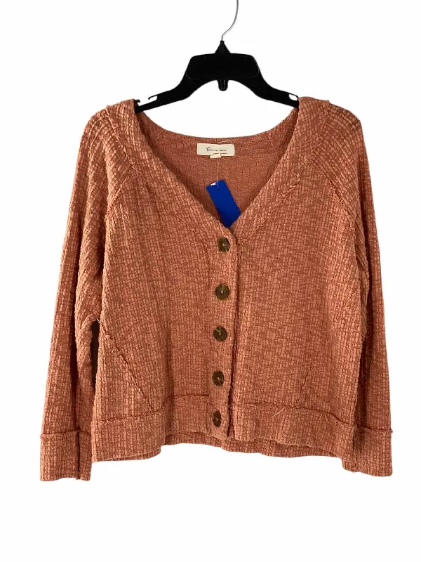 Two by Vince Camuto Size M Pale Orange Sweater Wool Fabric Cashmere Fabric Tweed Fabric Two by Vince Camuto Size M Pale Orange Sweater Wool Fabric Cashmere Fabric Tweed Fabric